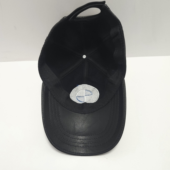 BMW Hat Adjustable Dealer Promotional Vegan Leather - Picture 5 of 5